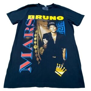 Bruno Mars 24K Magic World Tour T Shirt Men Medium Music Pop Concert Graphic Tee